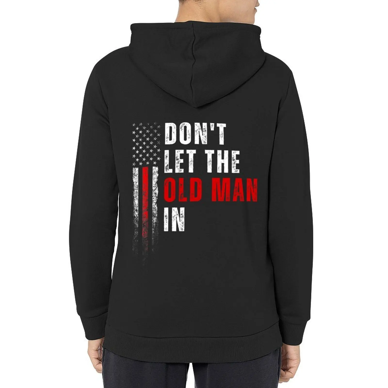 

Retro Don't let the old man in vintage American Singer (3) Hoodie graphic t shirts men men wear winter clothes pullover hoodies
