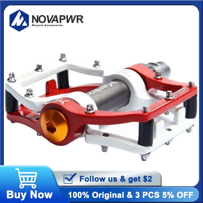 

Ultralight Bike Pedals, CNC Aluminum Alloy with Sealed Bearings, for MTB BMX & Road Bikes, Durable Cycling Parts