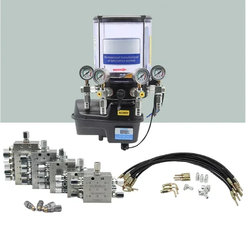 

Best Seller First YDB-M Electric Grease Pump Four-Outlet Lubricating Pump Automatic Lubrication System Oil Pump With Program Con