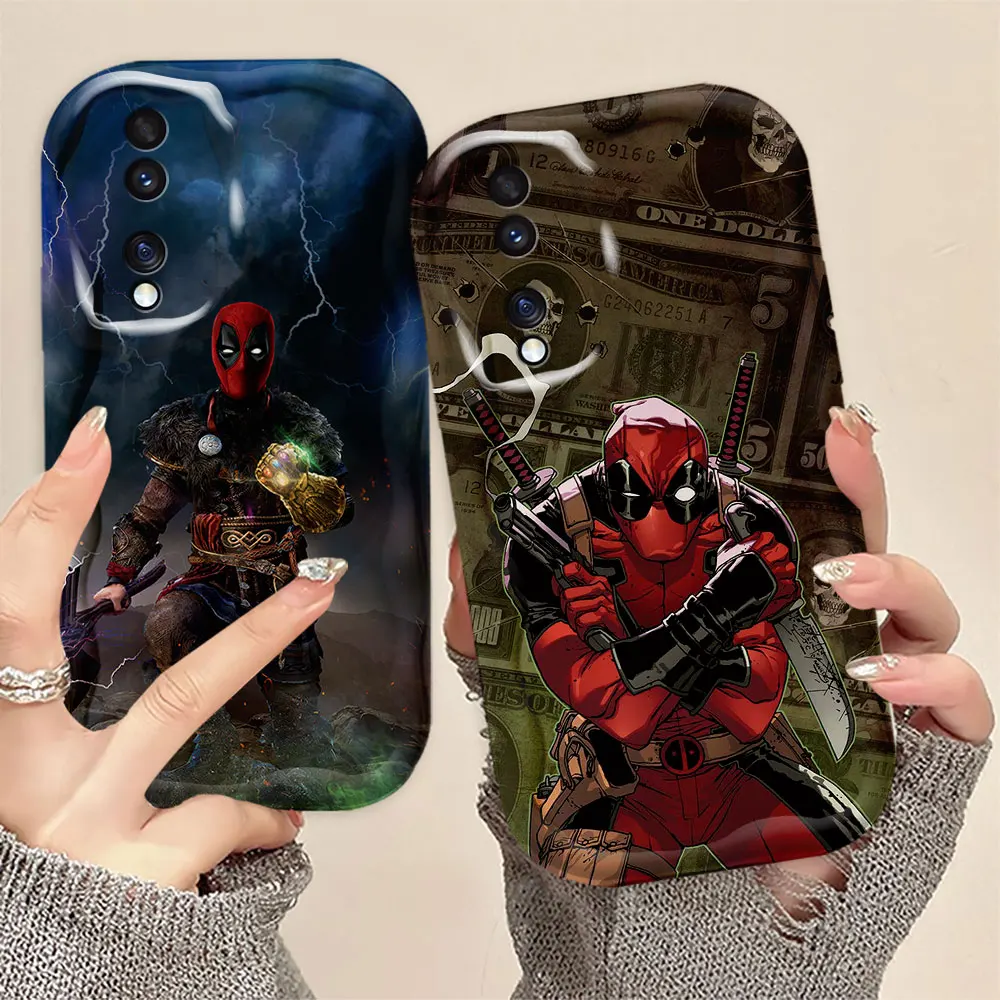 Marvel Deadpool Phone Case For HUAWEI P40 P30 NOVA 11 10 9 7 5T SE MATE 40 30 HONOR 90 LITE 50SE X50I 20 PRO 5G