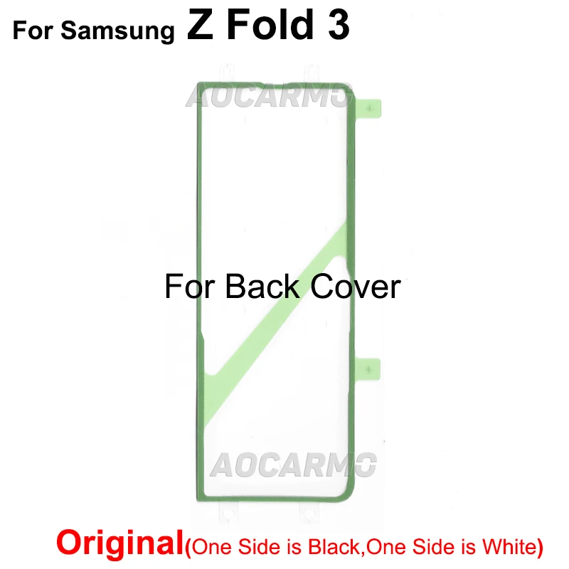 For Samsung Galaxy Z Fold3 F926 W22 SM-9260 Front LCD Display Screen Adhesive Rear Back Cover Sticker Glue Tape