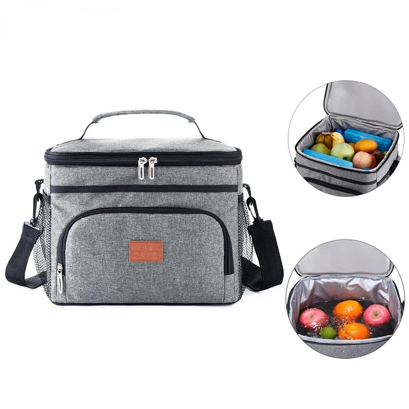 

15L Outdoor Camping Lunch Backpack Camping Supplies Novelty Hiking Portable Zipper Thermal Women Lunch Box Picnic Travel Bag