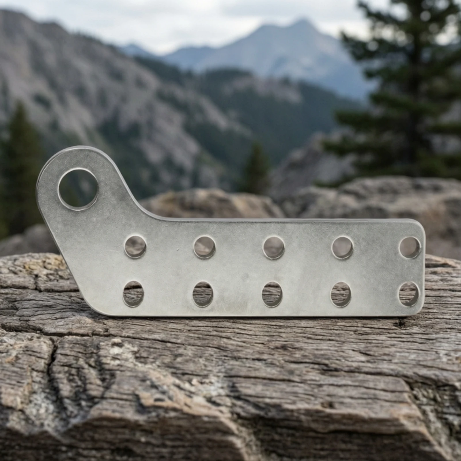 Bracket Rust-Resistant Connector Plate with Drilled Holes Hardware Long-Lasting for Rope Course Installations