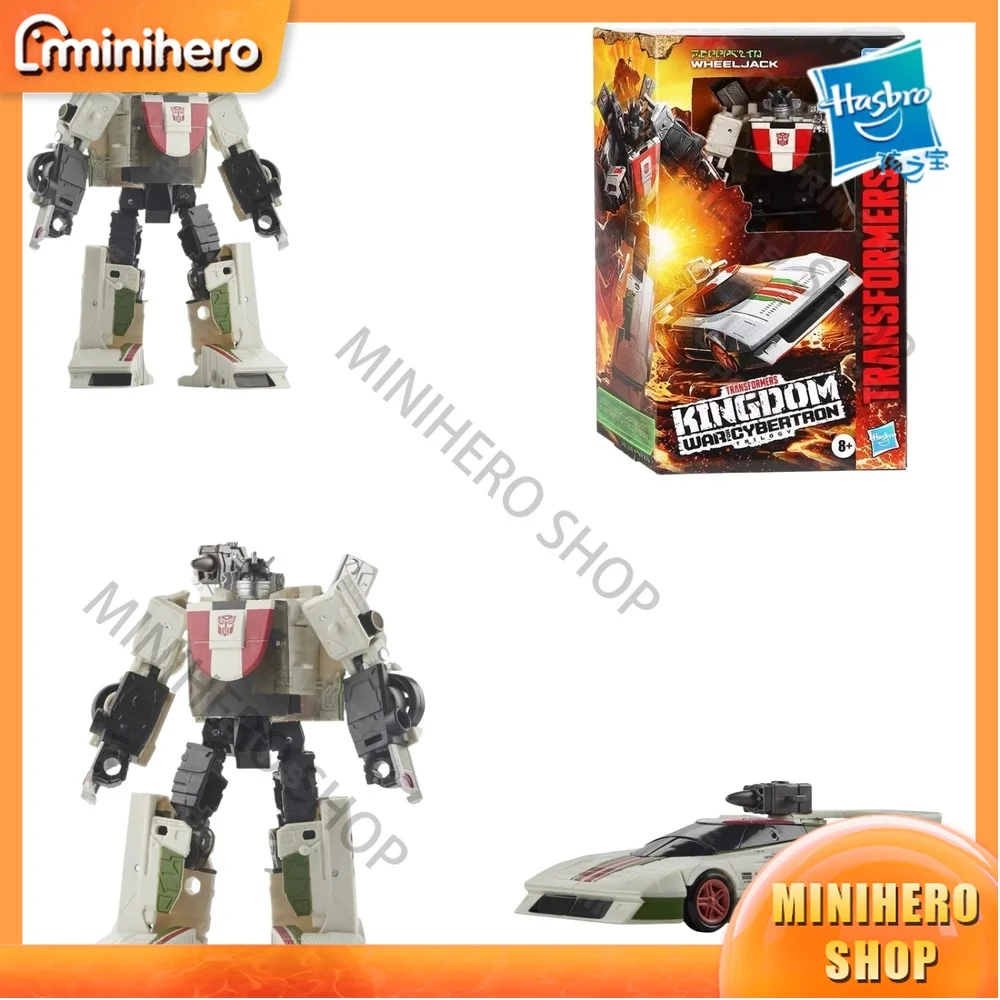 

В наличии Оригинальная фигурка Hasbro Transformers War for Cybertron Kingdom F0678 Wheeljack Deluxe Class, подвижная, суперэкшн-фигурка