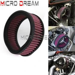 Air Cleaner 13ml Cotton Gauze Element Fuel Filter High Flow Air Filter Intake For Harley S&S Super E&G Series Carb With Teardrop