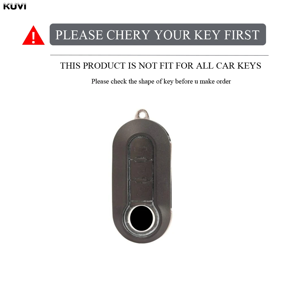 TPU Car Flip Key Case Cover For FIAT 500 Ducato Panda 500L Punto Lancia Musa For Citroen Jumper For Peugeot Boxer Accessories