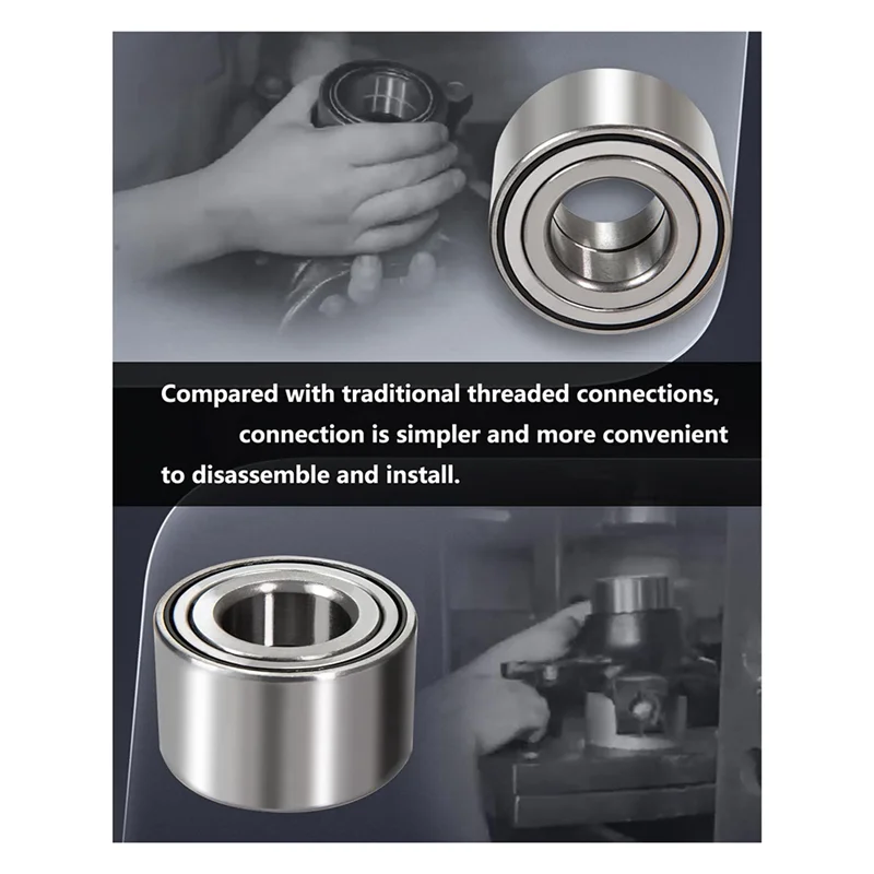 BAAG-ด้านหน้า Heavy Duty ชุดแบริ่งล้อสําหรับ Honda Rancher 420 Rubicon 500 520 2014-2024 เปลี่ยน 91051-HR3-A21 90651-HR3-A20