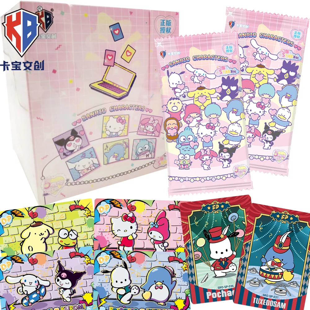 

Genuine Kabao Sanrio Anime Polaroid Cards Fans' Favorite Anime Stars Exquisite Theme Collection Cards Fun Creative Surprise Gift