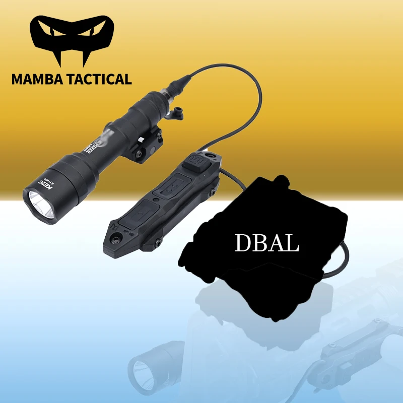 

WADSN DBAL-A2 Battery Box DBAL Metal SF M300C LED Flashlight M600U Outdoor Scout Light Dual Control Remote Pressure Switch