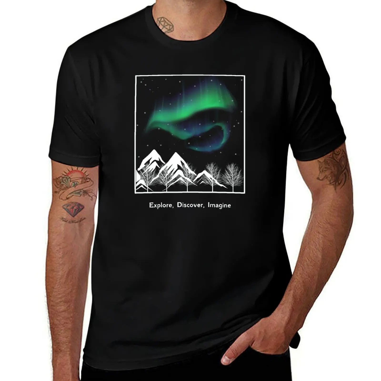 Explore, Discover, Imagine T-Shirt Holiday Vacation Tee Shirt T-Shirt