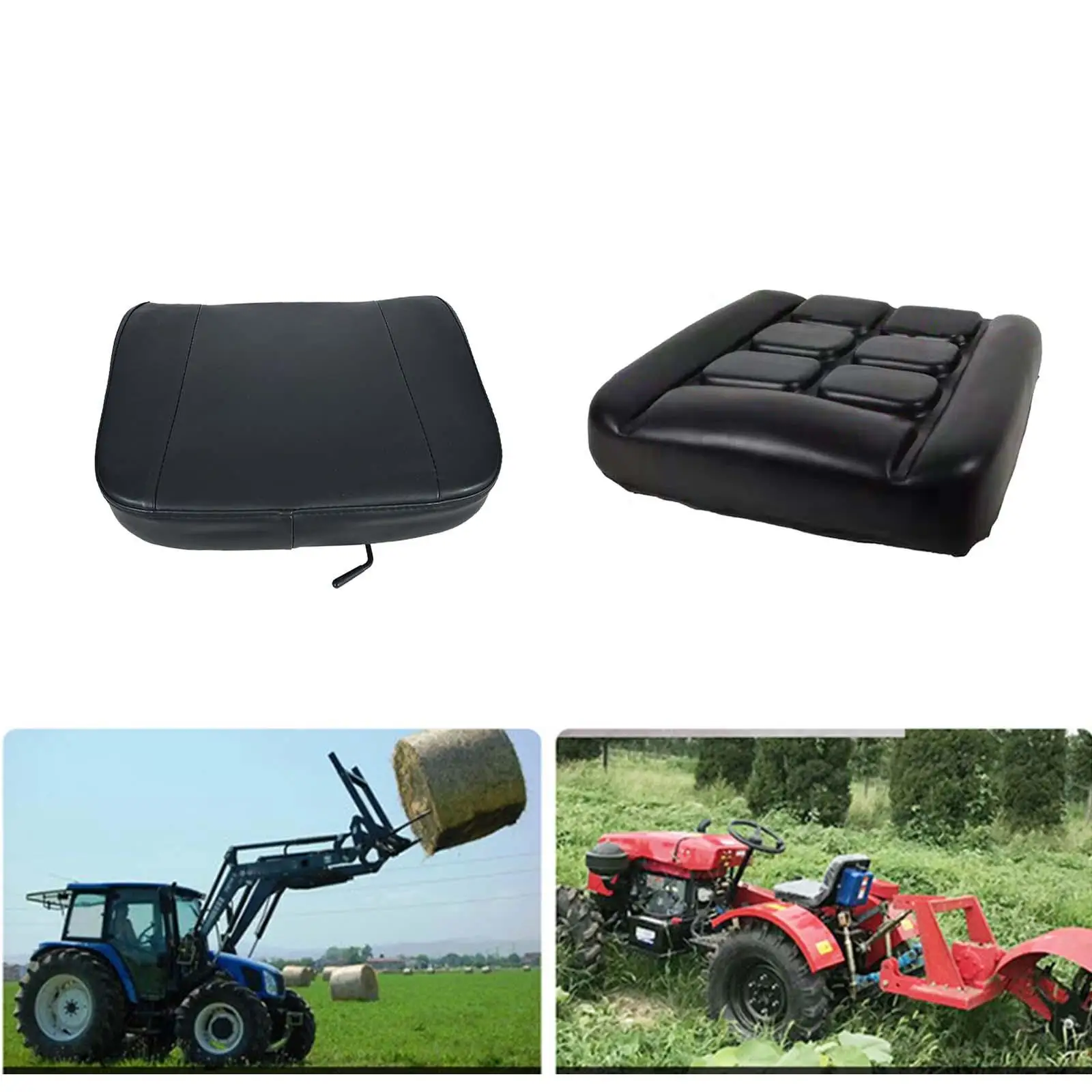 Universal Forklift Seat PU Leather Tractor Replacement Chair for Loader Skid Loader Engineering Work