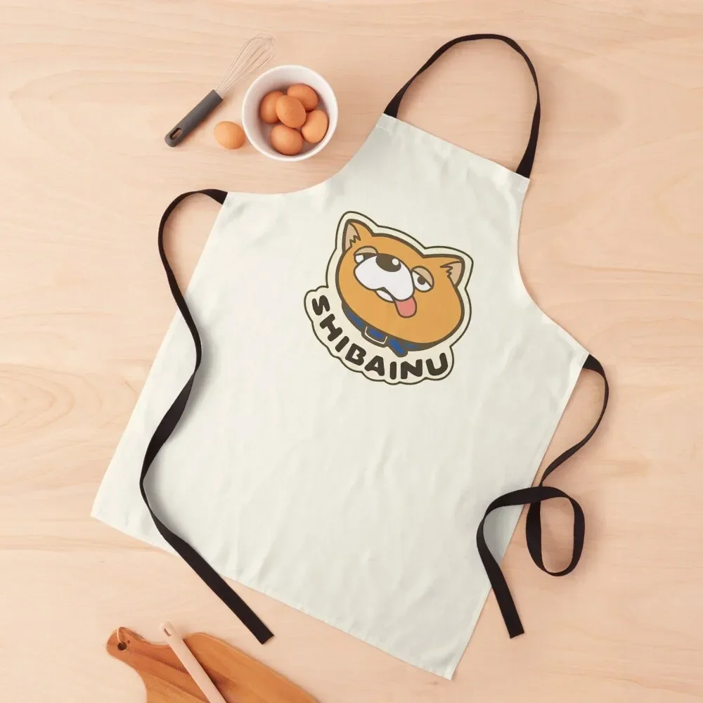 The Way of the Househusband Shiba Inu Logo Apron House Things For Home And Kitchen for kitchen useful Utensils For Kitchen Apron