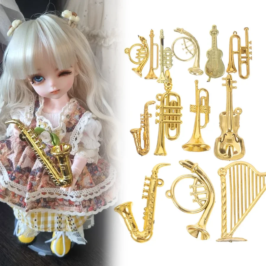 12pcs Miniature Musical Instru - Musical Instrument Photo 评论和价格