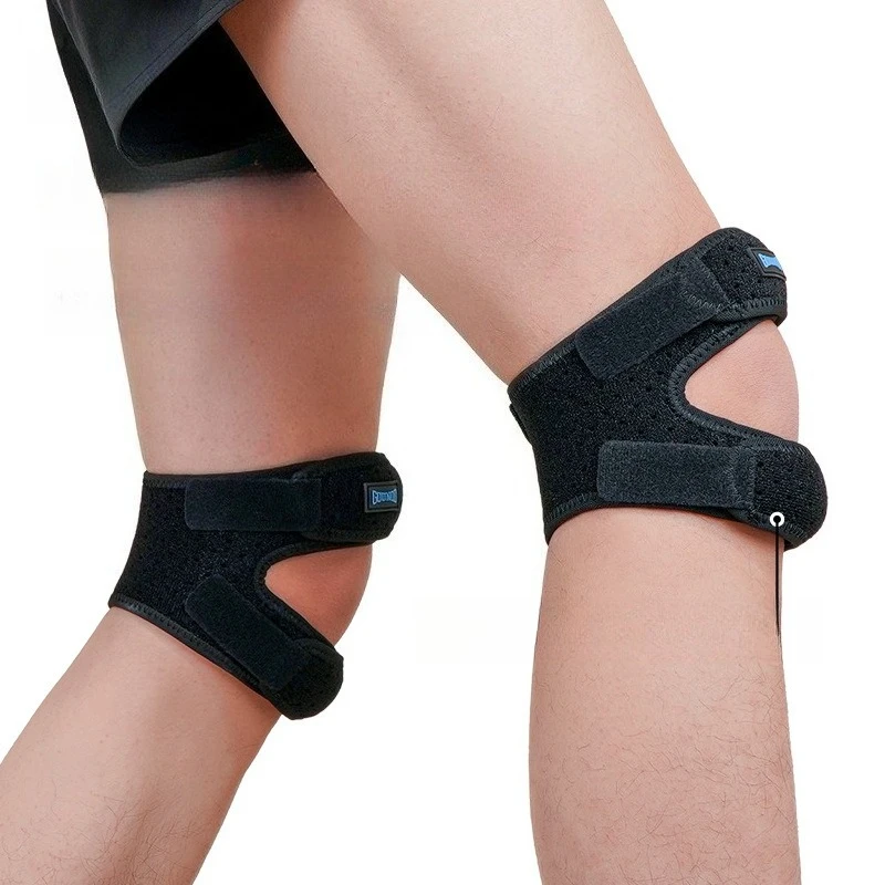 1/2pcs Sport Patellar Strap Silicone Cushioning Knee Pads Meniscus Strap for Men Women Sports Safety - view 4
