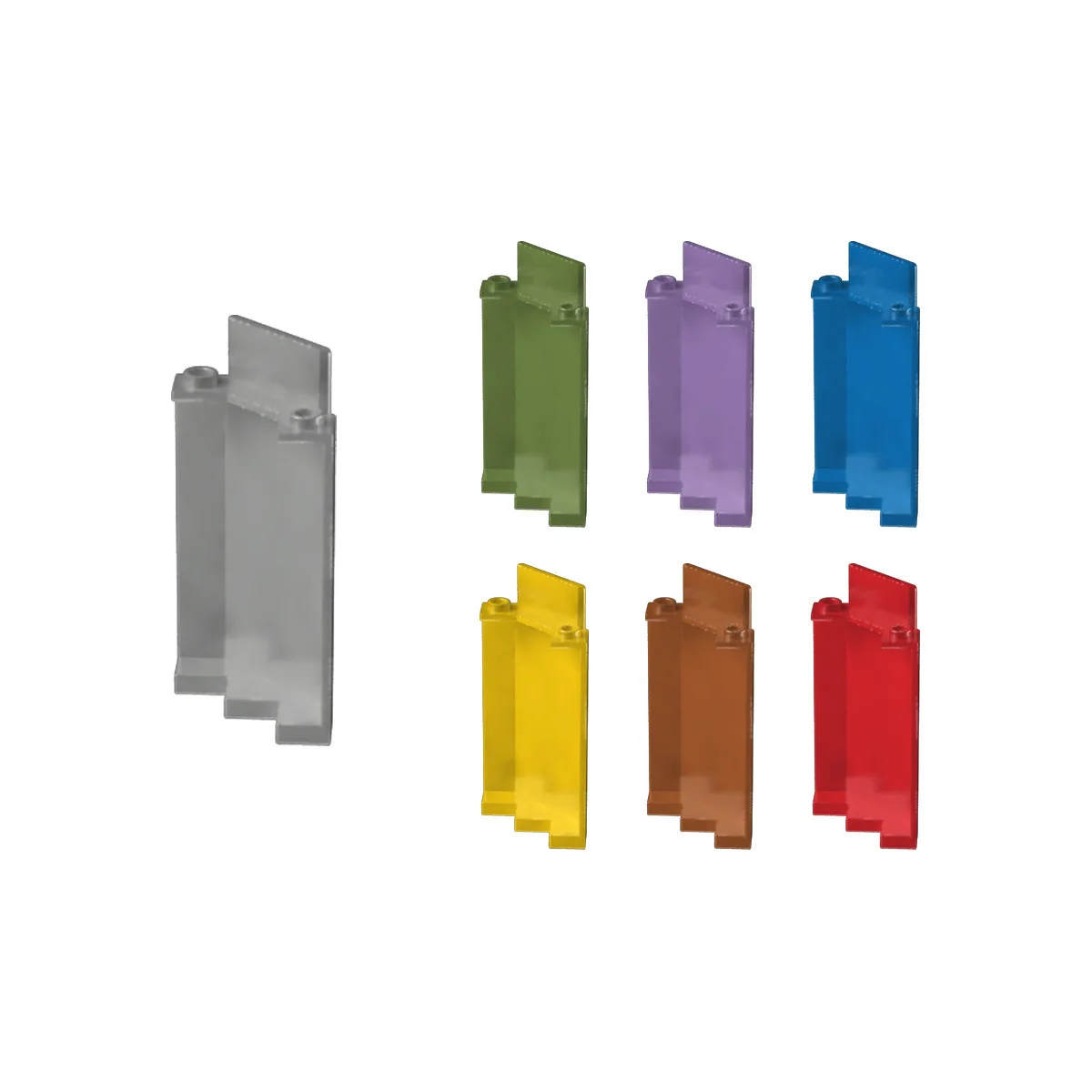 Assembled 3x3x6 Corner Wall Cross-border Building Block Parts Small Particle Building Blocks M194 Compatible with Lego 87421