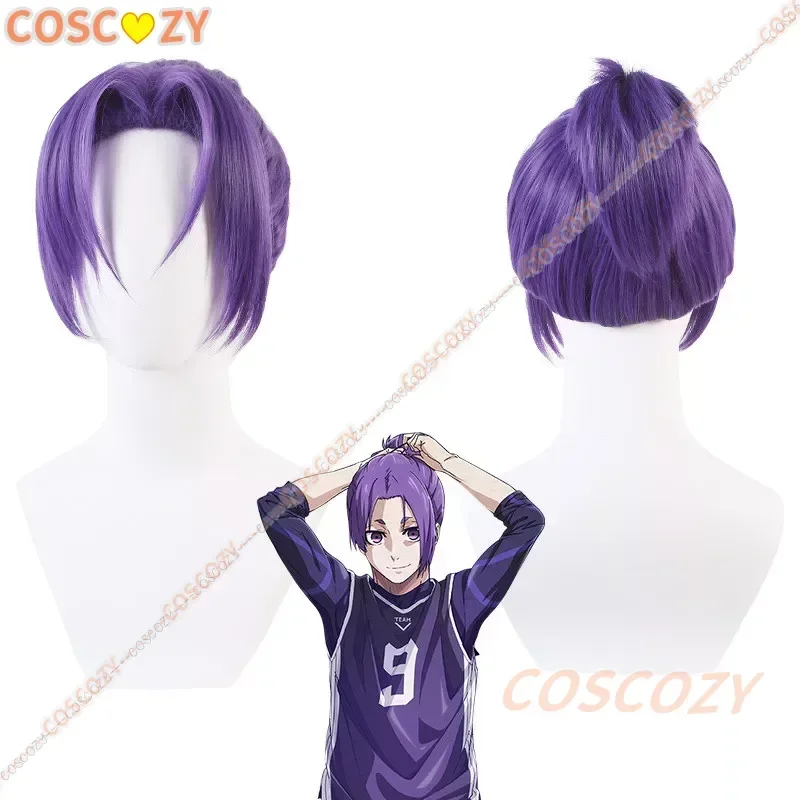 Anime Blue Lock Bachira Meguru Hyoma Chigiri Nagi Seishirou Isagi Yoichi Mikage Reo Sae Itoshi Kunigami Rensuke Hair Cosplay Wig