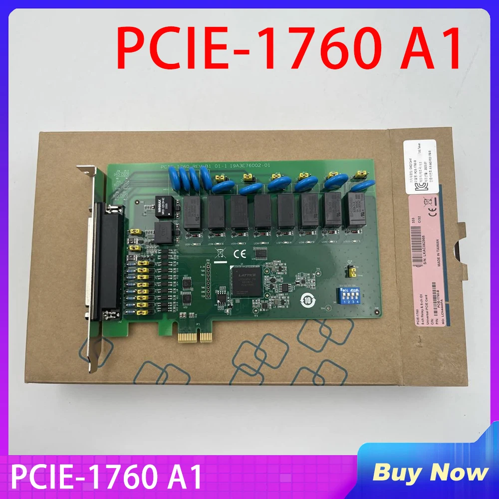 

Data Capture Card IO Card Relay Card PCIE Bus Input Card For Advantech PCIE-1760 A1