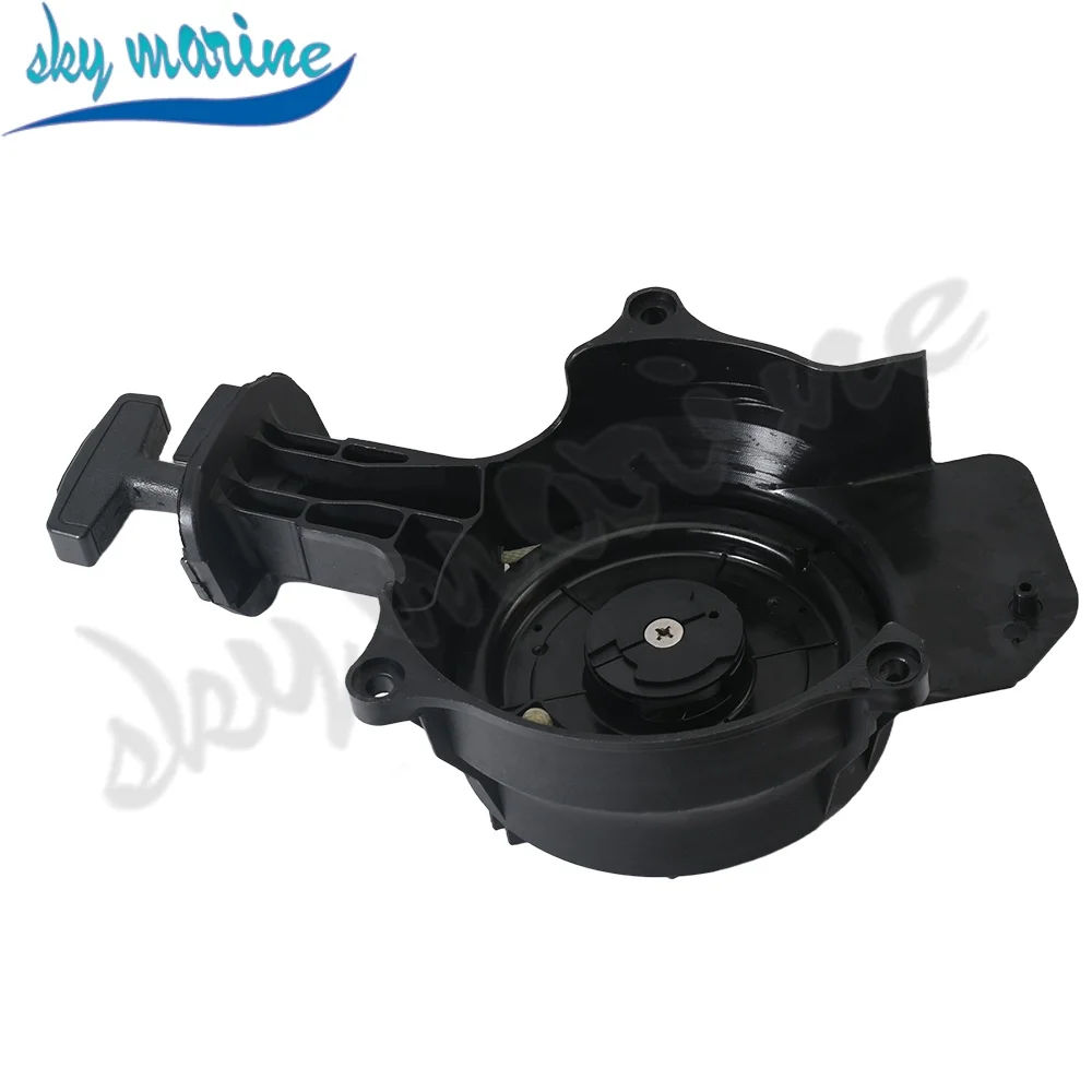 6BX-15710 Outboard 6BX-15710-00 Recoil Starter For Yamaha Outboard Motor 4-Stroke 6HP 8HP F6 F8 Boat Engine replaces parts