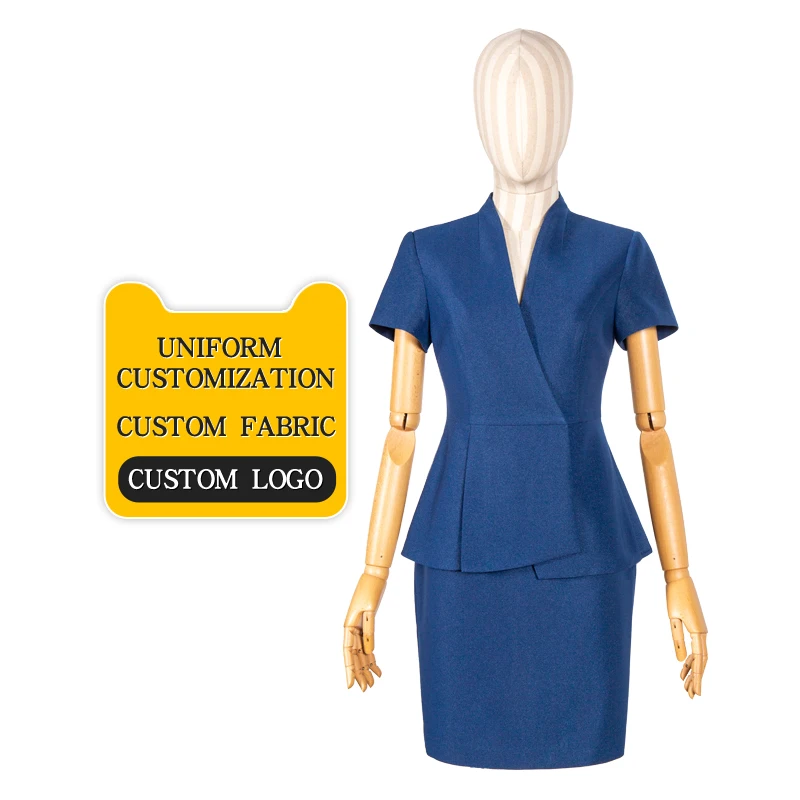 Advanced customization Hotel uniform Manager's uniform for women FREE DESIGN High Quality