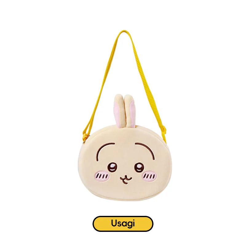 Japanische Animejiyi Plüsch-Umhängetasche Hachiware Usagi Niedliche Schultertasche Weiche Messenger-Tasche für den täglichen Gebrauch Geschenk für Fans – Detail 3