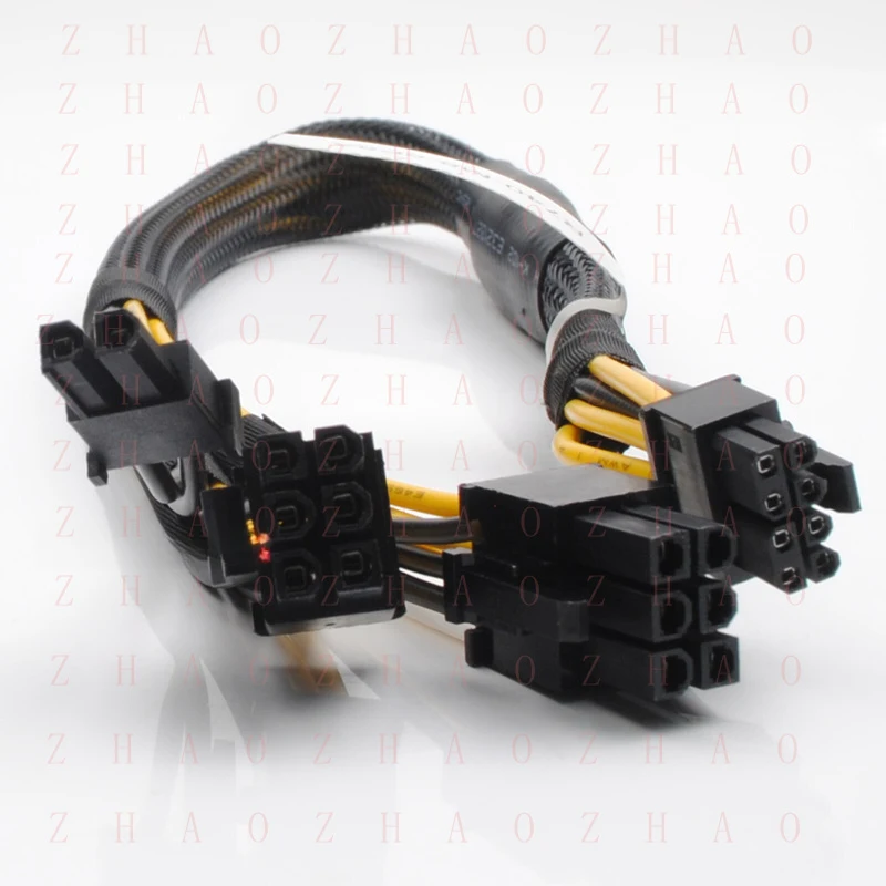 L+ 8pin to 6+8pin GPU Power Cable For Dell R740 R740xd Riser to TR5TP 0TR5TP