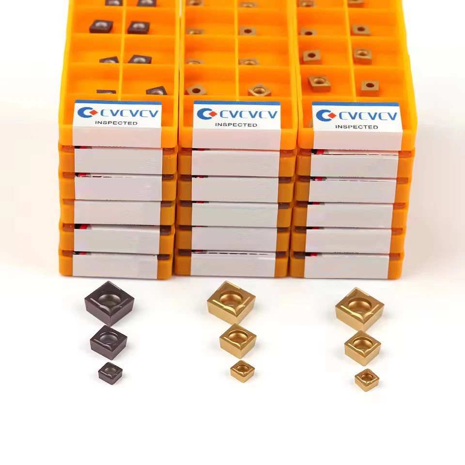Płytki tokarskie serii CCMT CCMT060204/060208 CCMT09T304/09T308 CCMT120404/120408 Narzędzia tokarskie do obróbki tokarskiej Narzędzie do toczenia wewnętrznego
