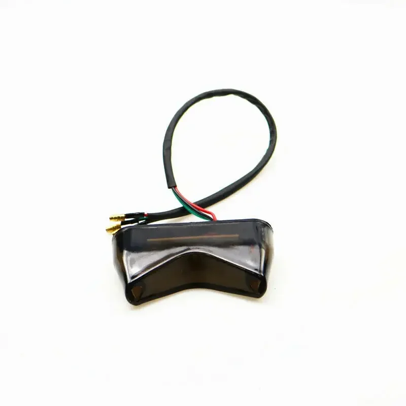 Smoke Rear Brake Tail Light For Motorcycle Honda Kawasaki Old School Cruiser CB