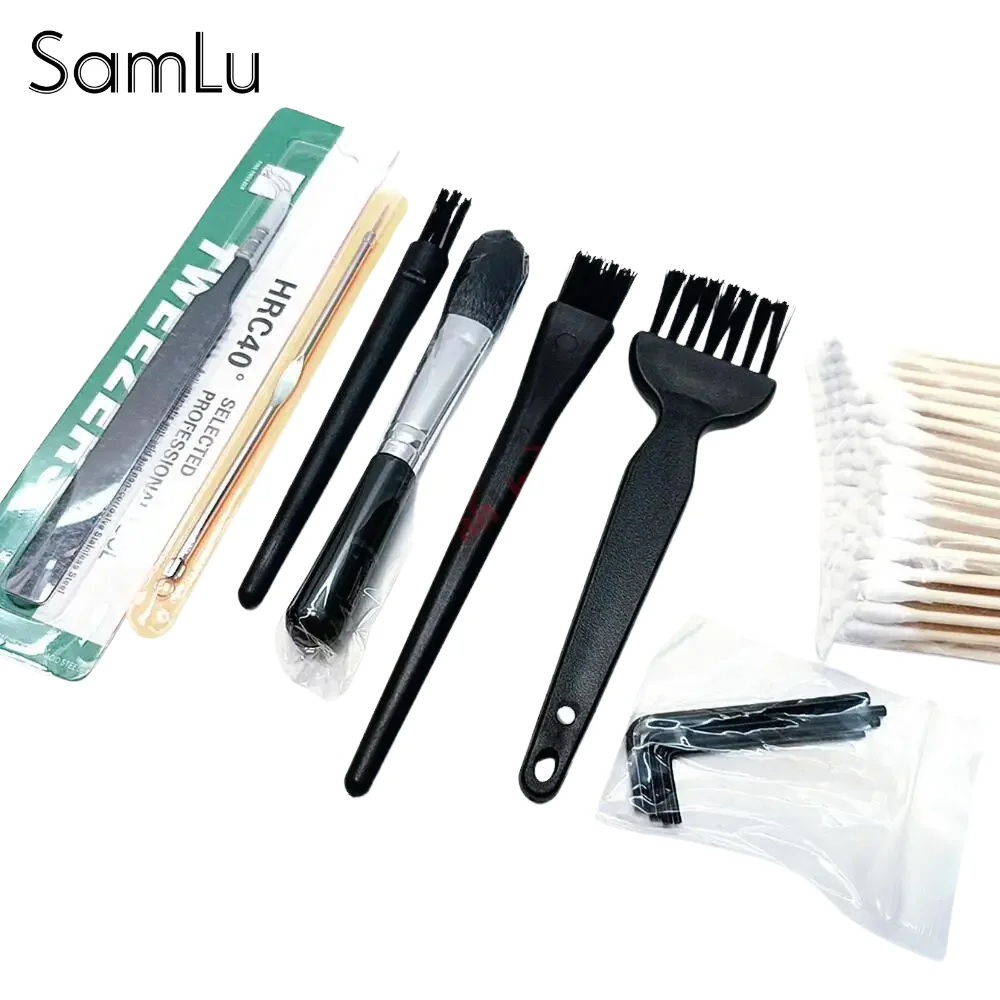 مجموعة تنظيف الألياف الضوئية - مسحات تنظيف الألياف الضوئية لمجموعة أدوات تنظيف جهاز الربط FTTH Fusion