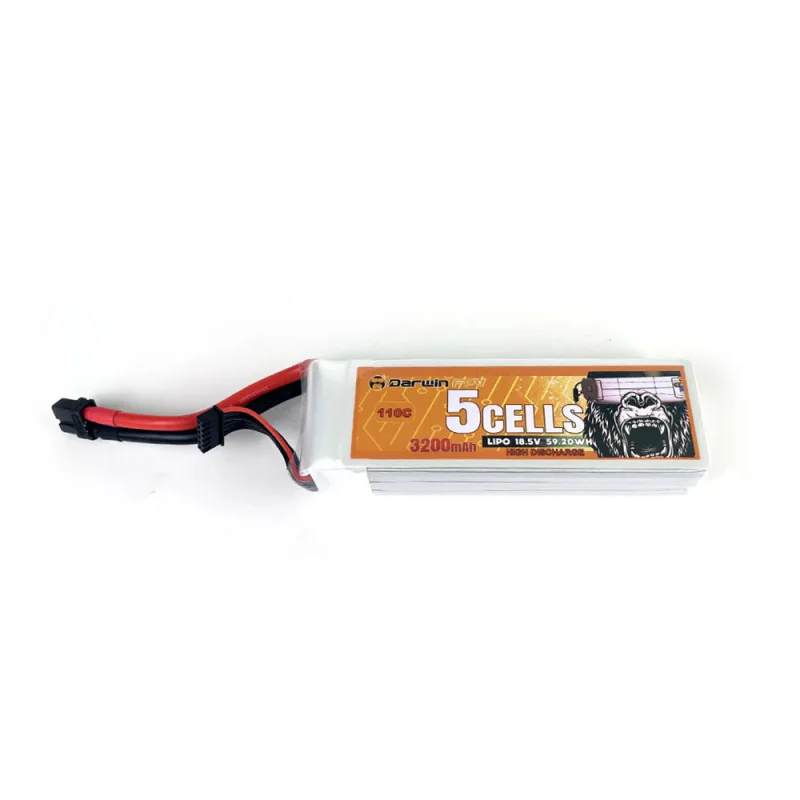 DarwinFPV 5S 3200mAh 18.5V 110C XT90 LiPo Battery Suitable RC FPV Quadcopter Freestyle Drone Accessories Parts