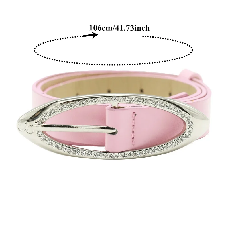 Korean-Style Fashionable Versatile Minimalist Elegant Slim Belt High-End, Everyday, Versatile Skirt and Jeans Belts for Women