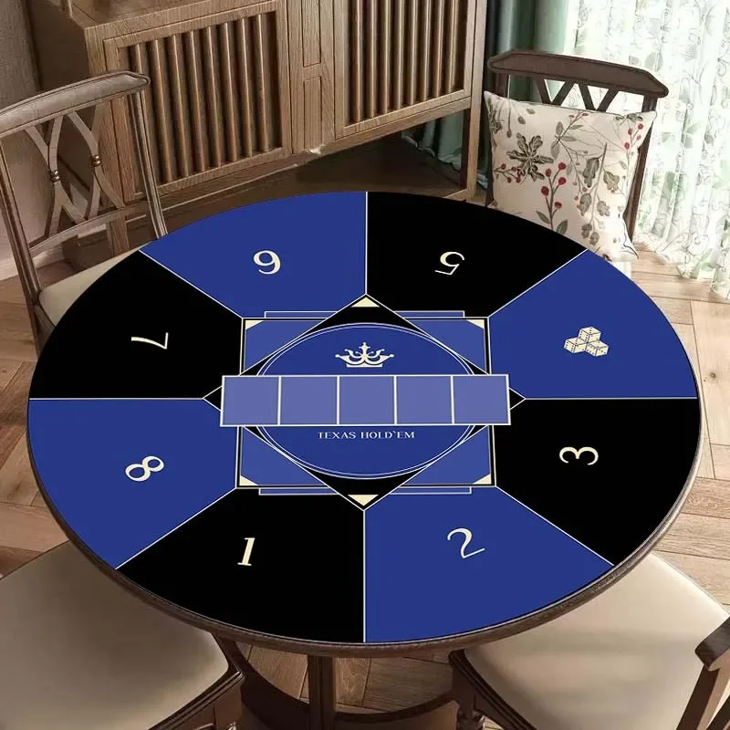 Texas Hold\'em Table Mat Thickened Stainproof Family Entertainment Casino Professional Table Mat Entertainment Accessories