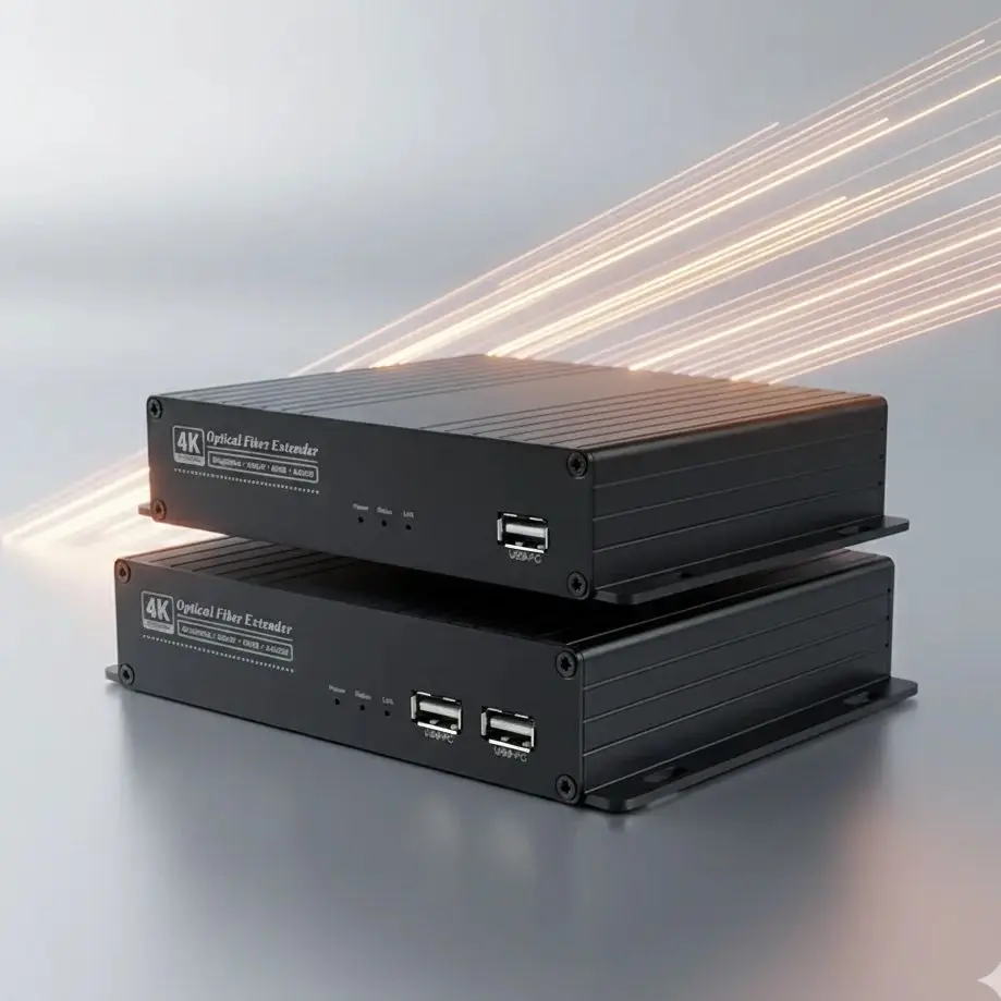 Комплект передатчика и приемника оптоволокна