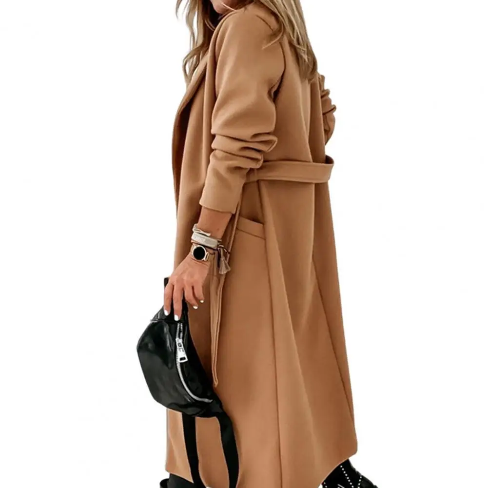 Winter Coat Women Long Parka Female Oversize Jacket Ladies Solid Loose Coat Warm Teddy Femenino Mid Length Commuting Jacket