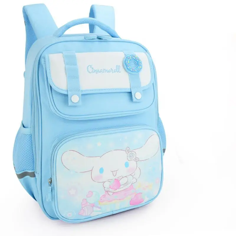 

Sanrioed Kuromi Melody Cinnamoroll Hello Kitty Children Backpack Cute Schoolbag Student Cartoon Large Capacity Shoulder Bag Gift