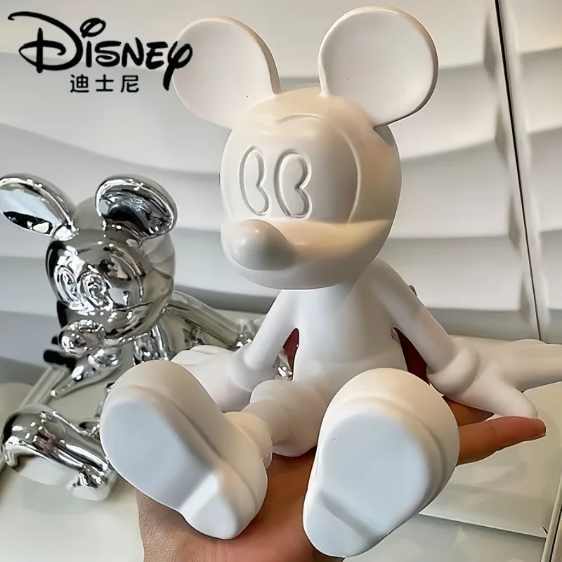 

Фигурка из мультфильма «Микки Маус» Disney, Игрушечная модель из смолы для гостиной, украшение для комнаты, подарок