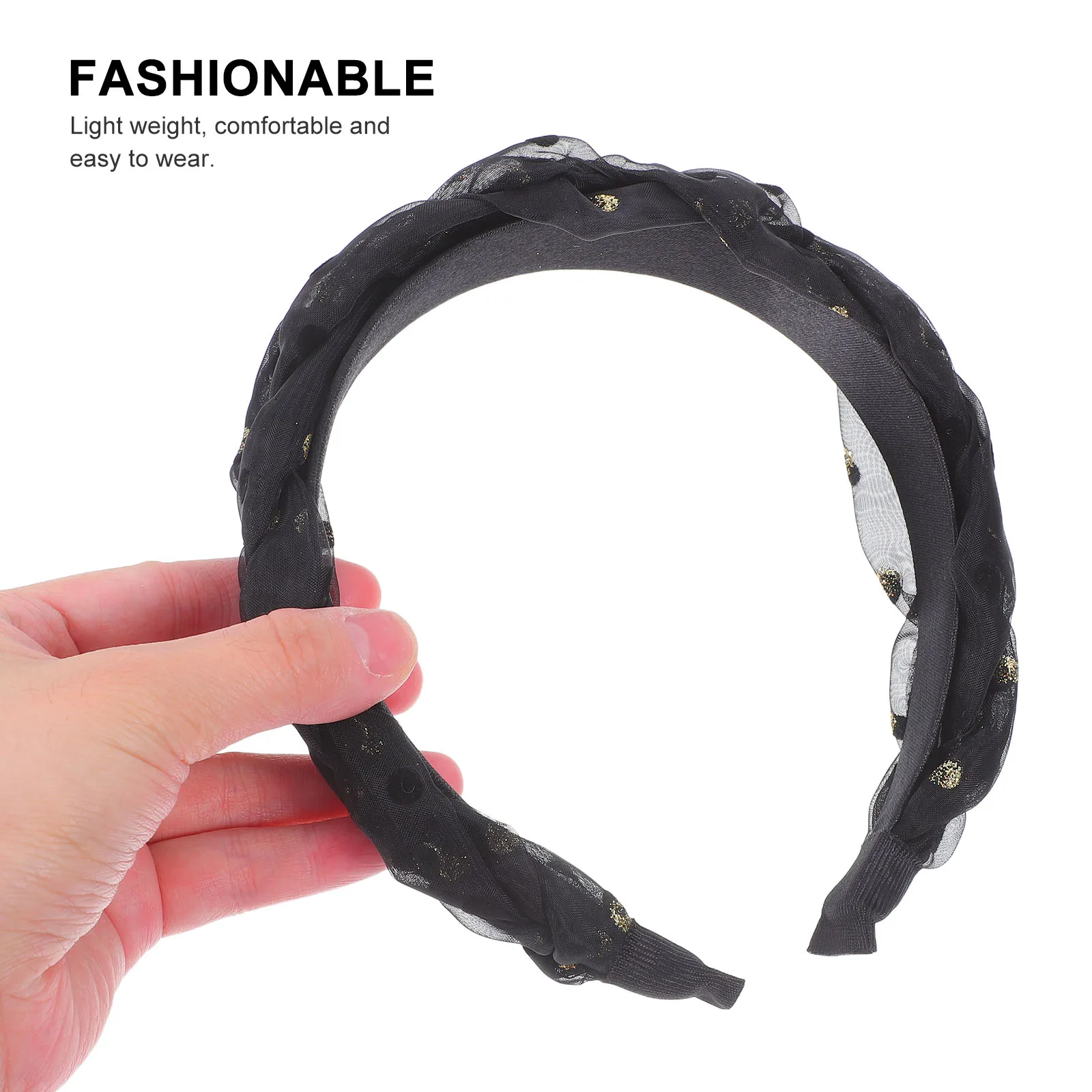 

Mesh Headband Hair Accessories Girls Decorative Women Hoop Versatile Outing Elegance Comfort Material Easy Use Enhances Style