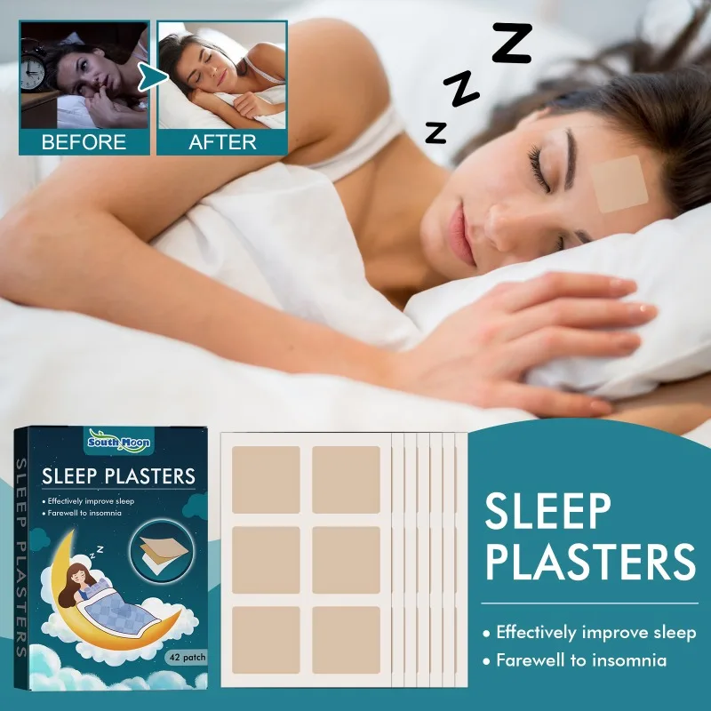 Sleep Aid Patches Promotes Restful Sleep Encourages Insomnia Relief Improves Sleep Quality Body Care Stickers for Adult