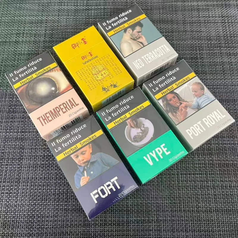 

6PCS Not included nicotine Herbal Smoke Tobacco Free Cigarette substitutes Natural Herbs Cigarette men women Quit Smoking Tool