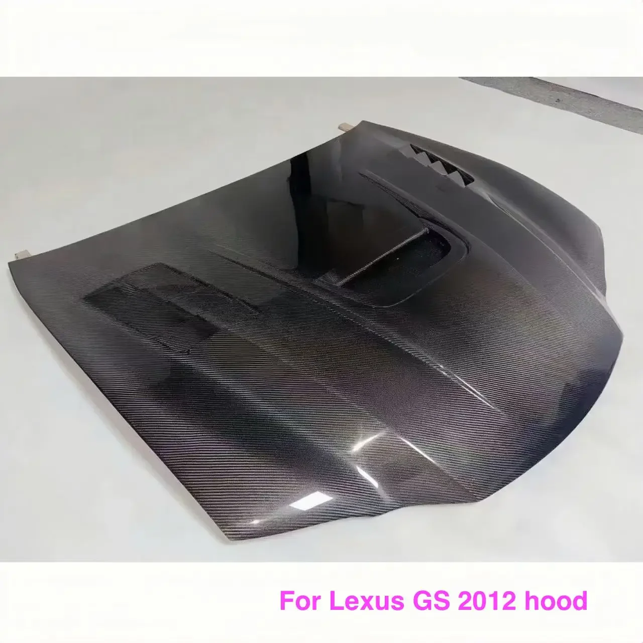 ฝากระโปรงคาร์บอน MRD สำหรับ Lexus GS 2012-2014 รุ่น MBJ ฝาครอบเครื่องยนต์คาร์บอนไฟเบอร์
