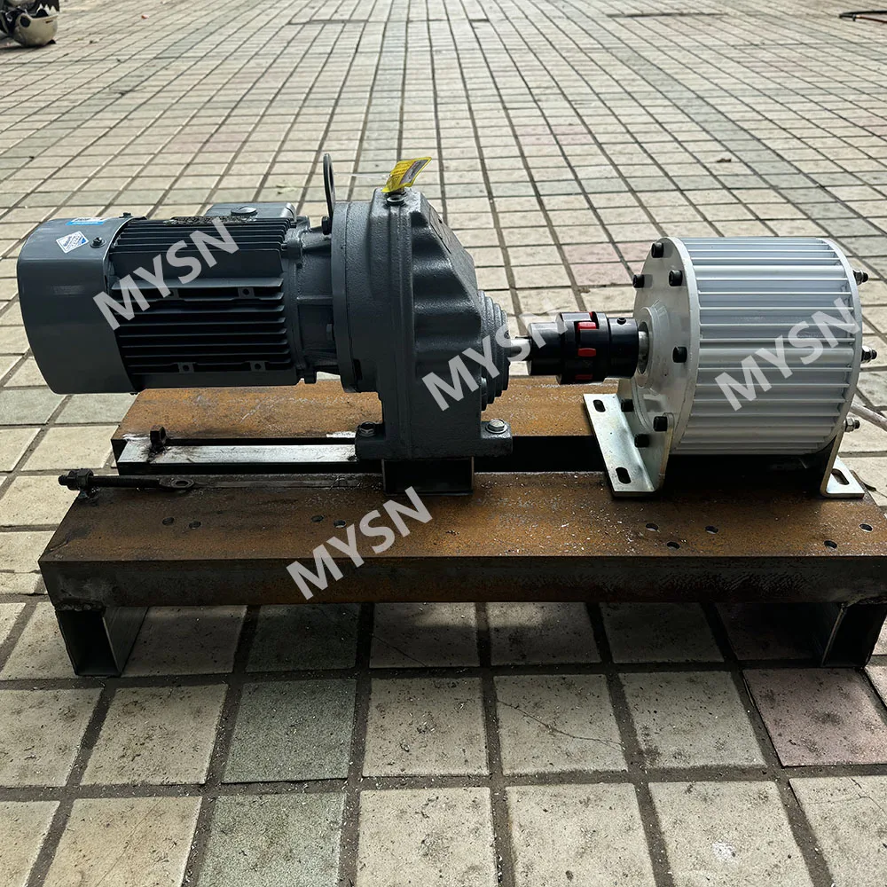 구동 모터가 있는 영구 자석 발전기, 저소음 발전기, 전기 발전기, 30KW, 220V, 230V, 380V, 300 RPM, 30000W