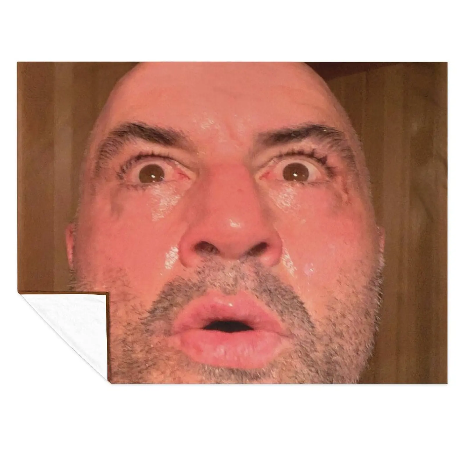 

Joe Rogan Sauna Face Throw Blanket Sofa Throw heavy to sleep Thermals For Travel Cute Blankets