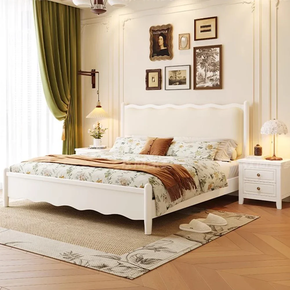 Luxury King Size Multifunction Waterproof Bed Frame Drawers Stylish Headboard Perfect Bedroom Camas De Casal Home Decoration