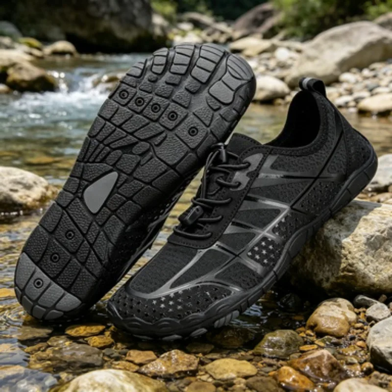 

Outdoor Running Shoes Breathable Elastic Band Sports Sneakers for Men And Women Suitable for Swimming And Trekking