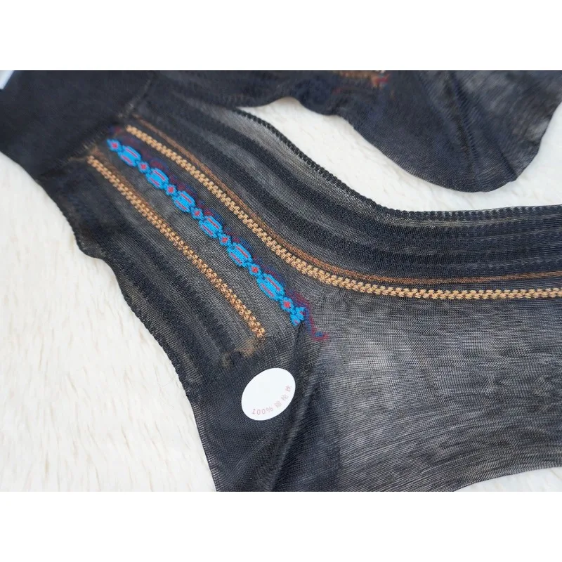 

Man Sheer Socks Classic Breathable Thin Exotic Men Transparent Thin Business Formal Dress Socks Man Summer Solid Color Stockings