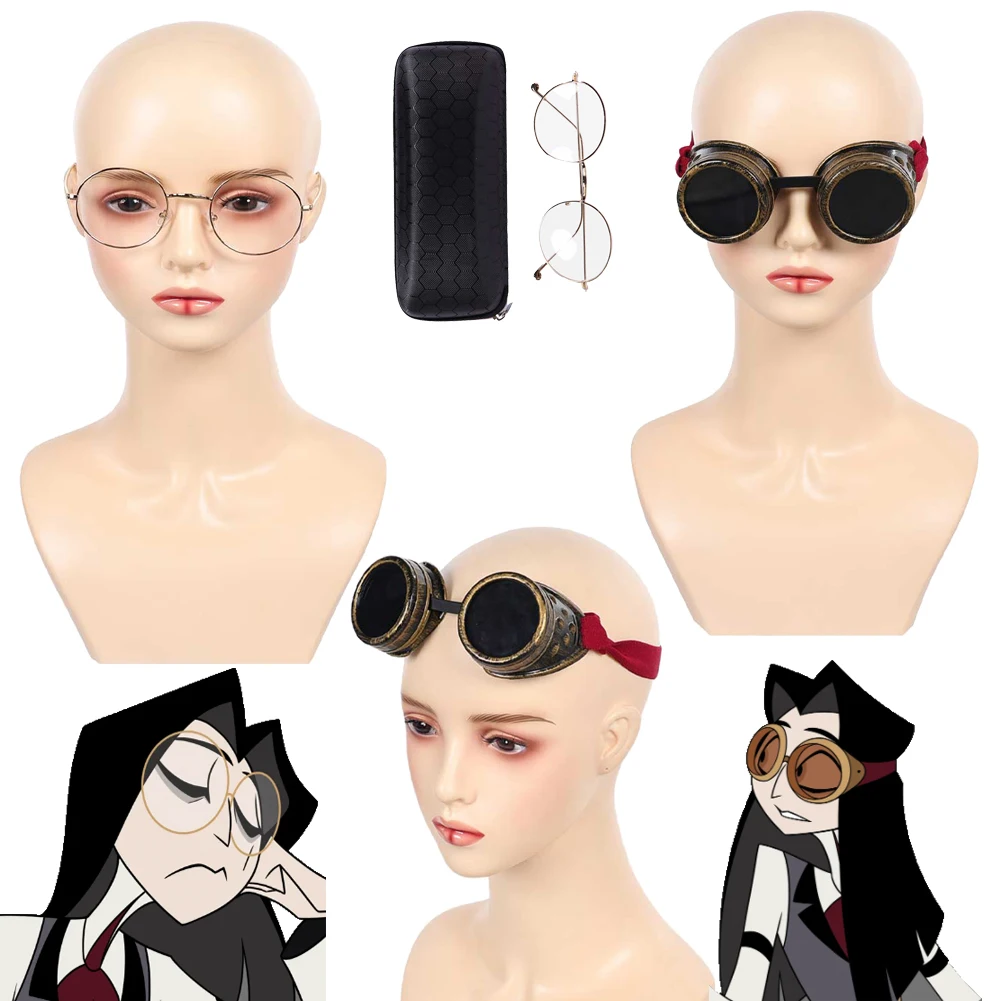  تلفزيون الجحيم نان تأثيري السير Pentious نظارات نظارات تجهيزات حفلة تنكر الهدايا لعب الأدوار زي كرنفال اكسسوارات #1