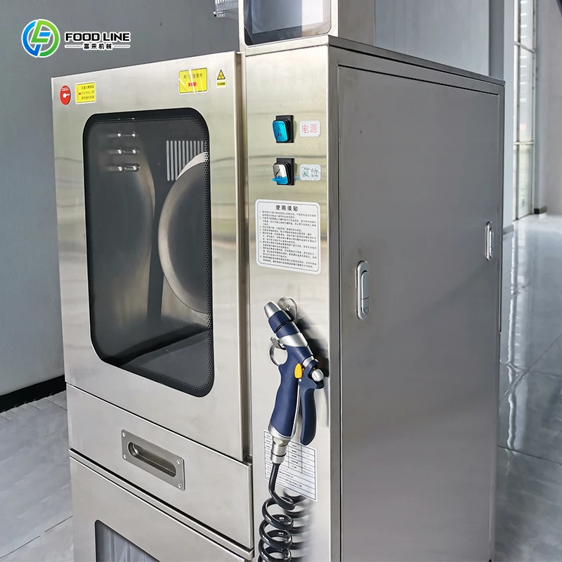 Overheat Protection Cooking Robot with Self Cleaning Timed Cooking Stir Fry Robot Cooking Machine