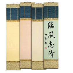 Rollo de papel Xuan en blanco estilo dinastía Tang, papel de arroz medio maduro, pintura de caligrafía, rollo DIY, rollo colgante de papel Batik Xuan