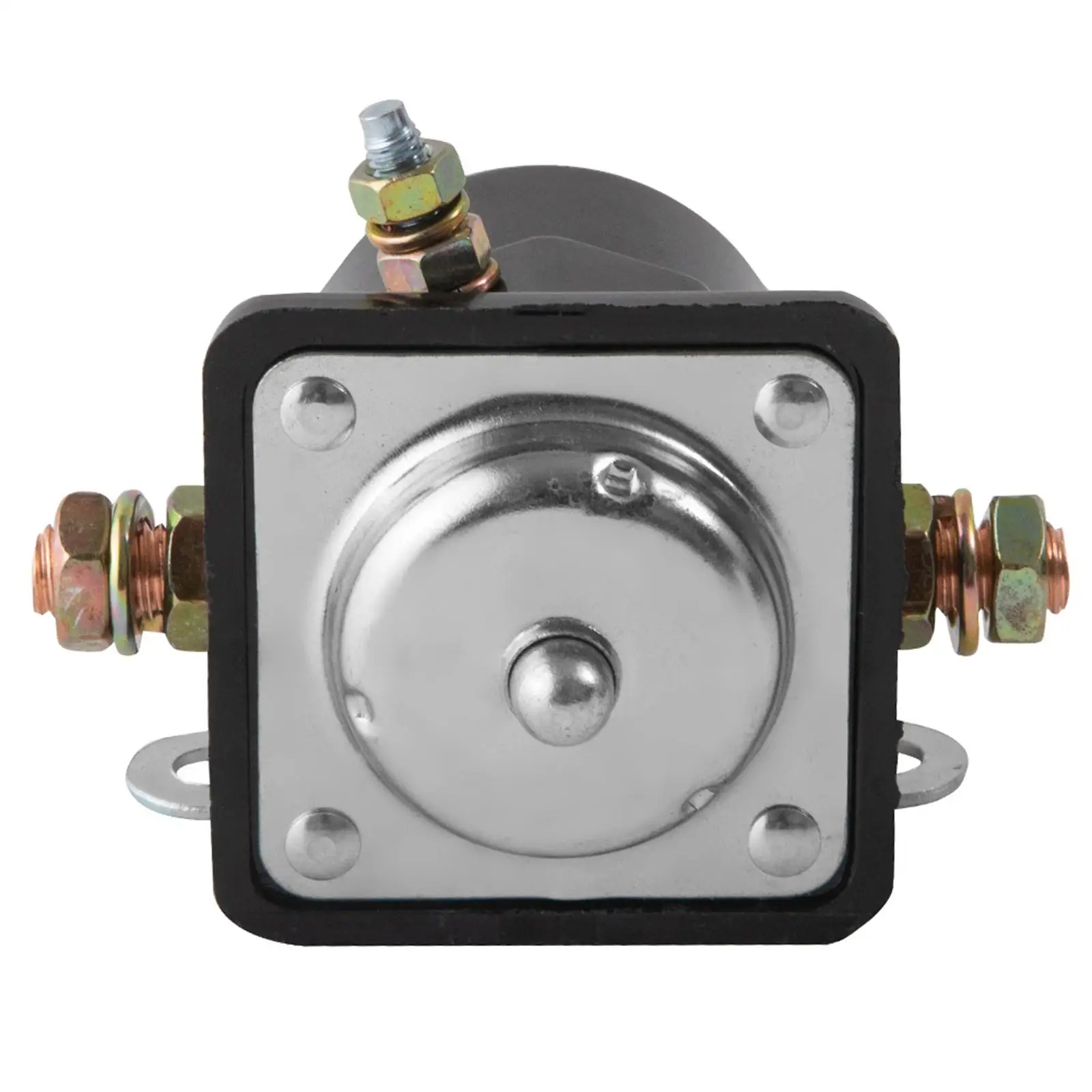 6V Solenoid Switch Relay Insulated Base Replacement for 1108626 1113456 1107262 Durable Zinc Alloy