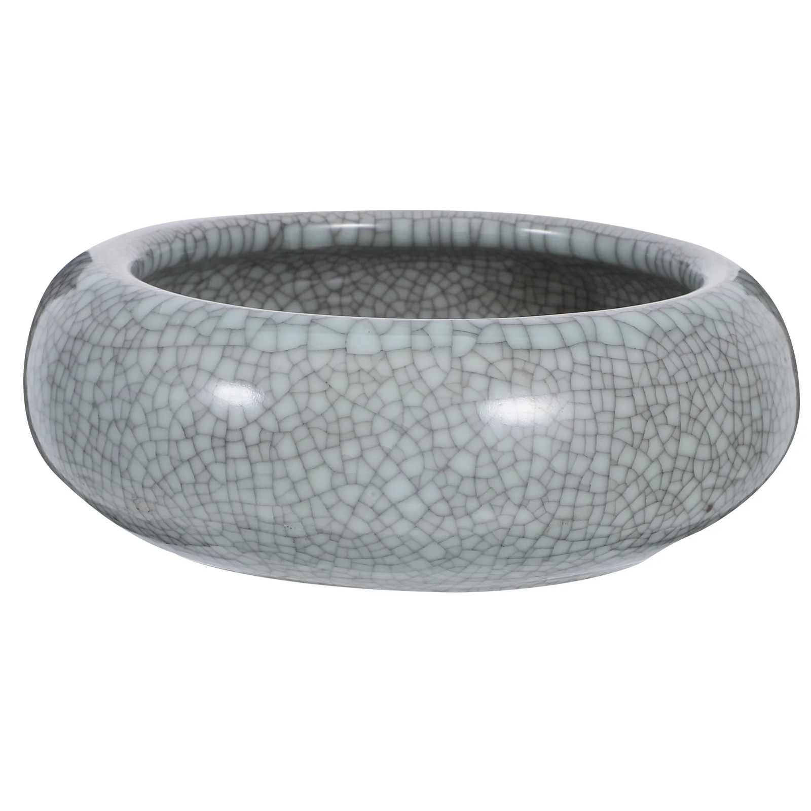 จานหมึกเซรามิก พรีเมียม ทำมือ สำหรับล้างพู่กัน ใช้สำหรับงานเขียนพู่กันจีน ซูมิ เพ้นท์ติ้ง อุปกรณ์เขียนอเนกประสงค์ สไตล์วินเทจ