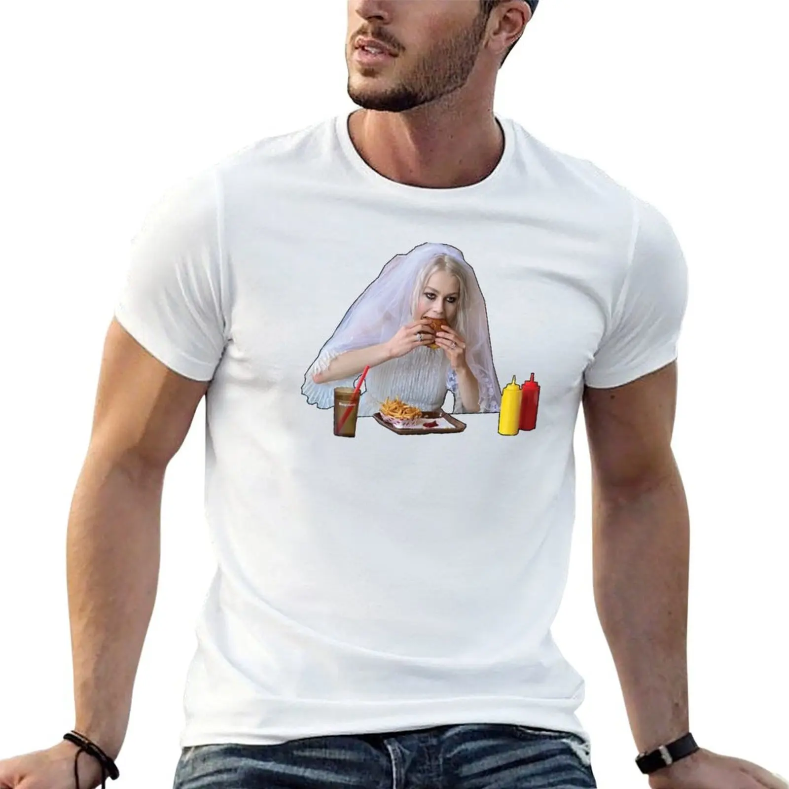 Phoebe Bridgers Eating T-Shirt man t shirt anime shirt mens white t shirts